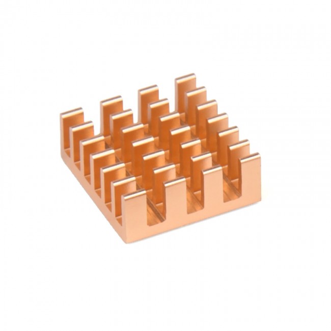 Pasif Chipset soğutucu 1.4*1.4.*6 mm alüminyum soğutucu gold Pasif Chipset soğutucu 1.4*1.4.*6 mm alüminyum soğutucu gold