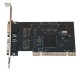 PCI to 4 port 9 Pin rs232 seri com kart DB9 com kart