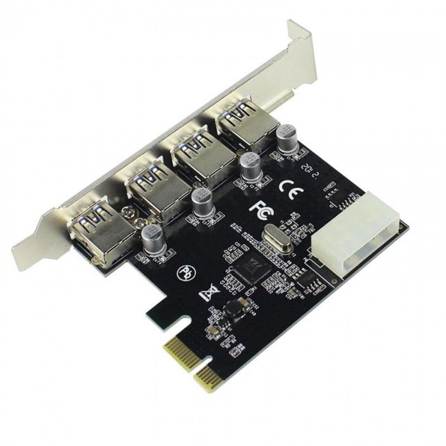 Pcı E 4 port usb 3.0 çoğaltıcı hub pcı express molex power girişli Pcı E 4 port usb 3.0 çoğaltıcı hub pcı express molex power girişli