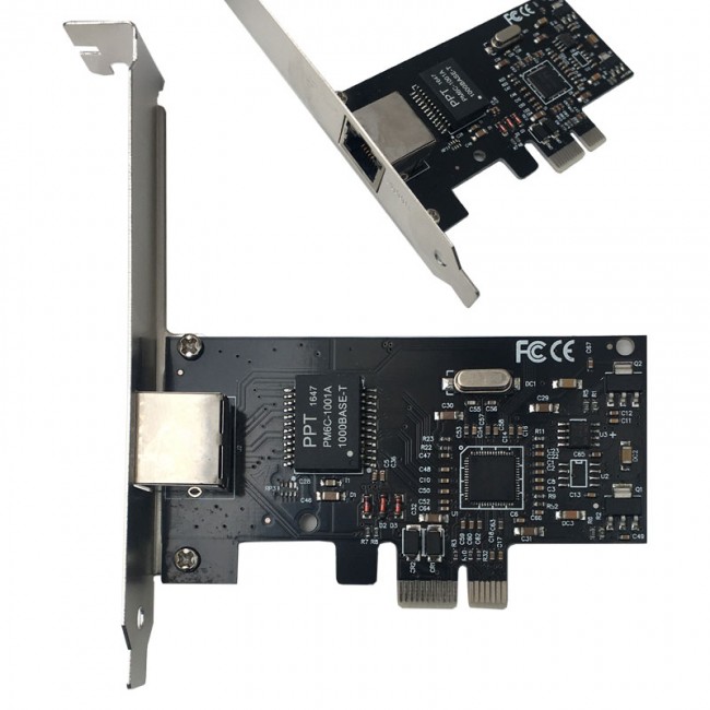 PCI E Ethernet kartı pcı express ethernet kartı 10/100 mbps