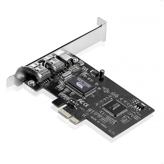 PCI Express 1394 Firewire Kart 2x6 pin soket 1x4 pin soket