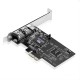 PCI Express 1394 Firewire Kart 2x6 pin soket 1x4 pin soket