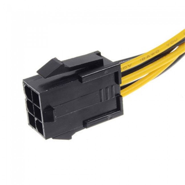 pcı express 6 pin dişi / erkek power kablo pcı express 6 pin dişi / erkek power kablo
