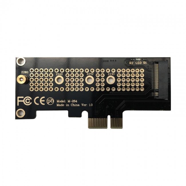 Pcı e 1x m2 nvme ,ngff,ssd çevirici dönüştürücü kartı