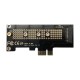 Pcı e 1x m2 nvme ,ngff,ssd çevirici dönüştürücü kartı