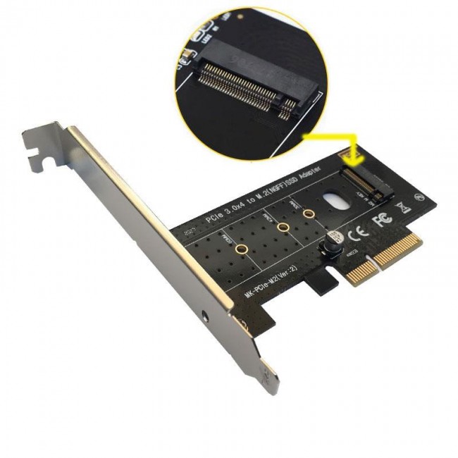 PCI E 3.0 x4 to M.2 ngff ssd çevirici dönüştürücü kart M.2 M Key PCI E 3.0 x4 to M.2 ngff ssd çevirici dönüştürücü kart M.2 M Key