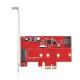 PCIe X1 to M.2 NGFF+SATA 3 PCI-Express - B Anahtarı M.2 SATA SSD PCIe X1 to M.2 NGFF+SATA 3 PCI-Express - B Anahtarı M.2 SATA SSD