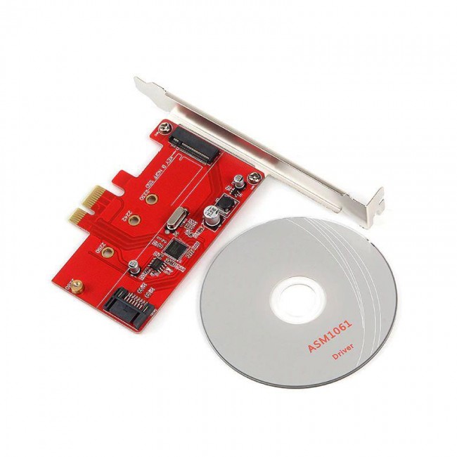 PCIe X1 to M.2 NGFF+SATA 3 PCI-Express - B Anahtarı M.2 SATA SSD PCIe X1 to M.2 NGFF+SATA 3 PCI-Express - B Anahtarı M.2 SATA SSD