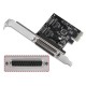 PCIE  Paralel LPT port DB 25 kart  pcı express lpt yazıcı portu