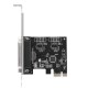 PCIE  Paralel LPT port DB 25 kart  pcı express lpt yazıcı portu