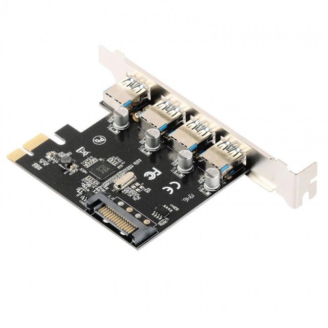 PCIE pcı express 4 port usb 3.0 çoğaltıcı hub PCIE pcı express 4 port usb 3.0 çoğaltıcı hub