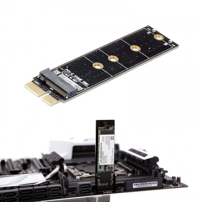 Pcı e x1 to m.2 nvme ssd çevirici dönüştürücü kart Pcı e x1 to m.2 nvme ssd çevirici dönüştürücü kart