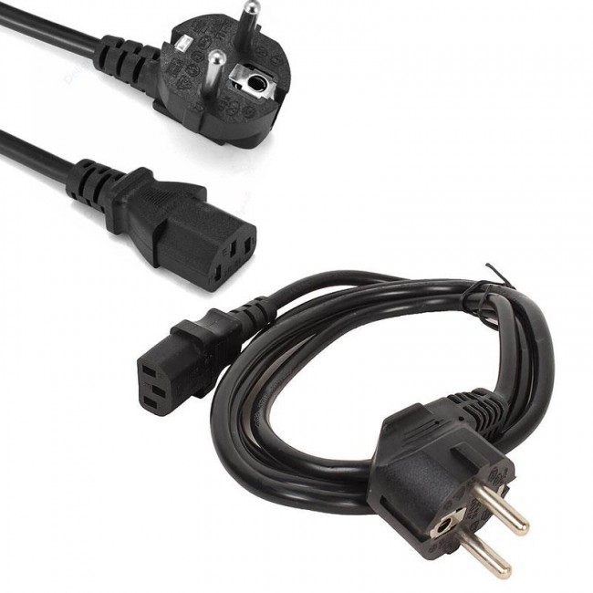 Power kablo 3x1.5 bilgisayar monitör power güç kablosu 1,5m