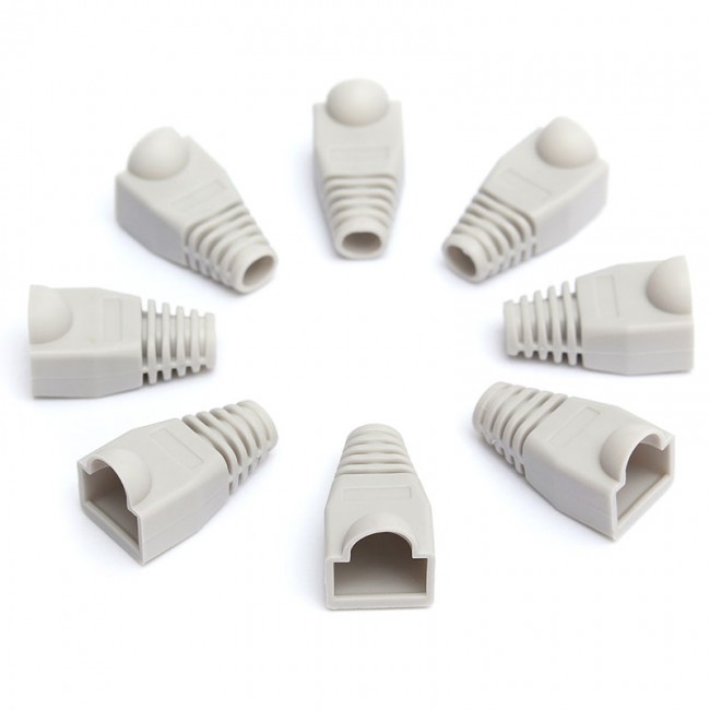 RJ45 cat5e,cat6 konnektör cover plastik kapak koruyucu kılıf 100 adet RJ45 cat5e,cat6 konnektör cover plastik kapak koruyucu kılıf 100 adet