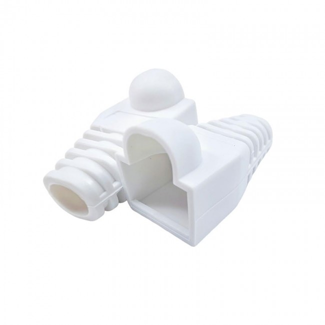 RJ45 cover Cat5,Cat6 pvc cover Beyaz koruyucu cover kılıf  100 adet