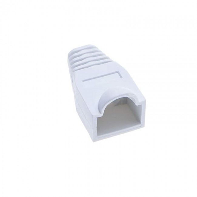 RJ45 cover Cat5,Cat6 pvc cover Beyaz koruyucu cover kılıf  100 adet