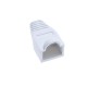 RJ45 cover Cat5,Cat6 pvc cover Beyaz koruyucu cover kılıf  100 adet