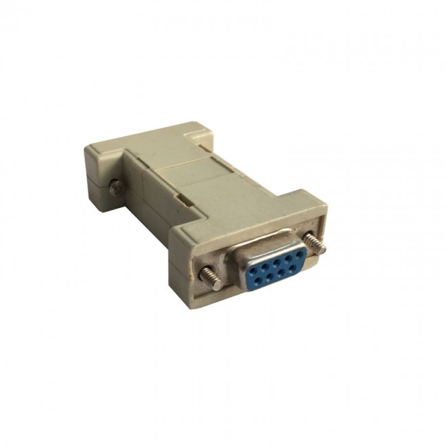 RS232 DB9 dişi erkek çevirici 9 pin seri com çevirici