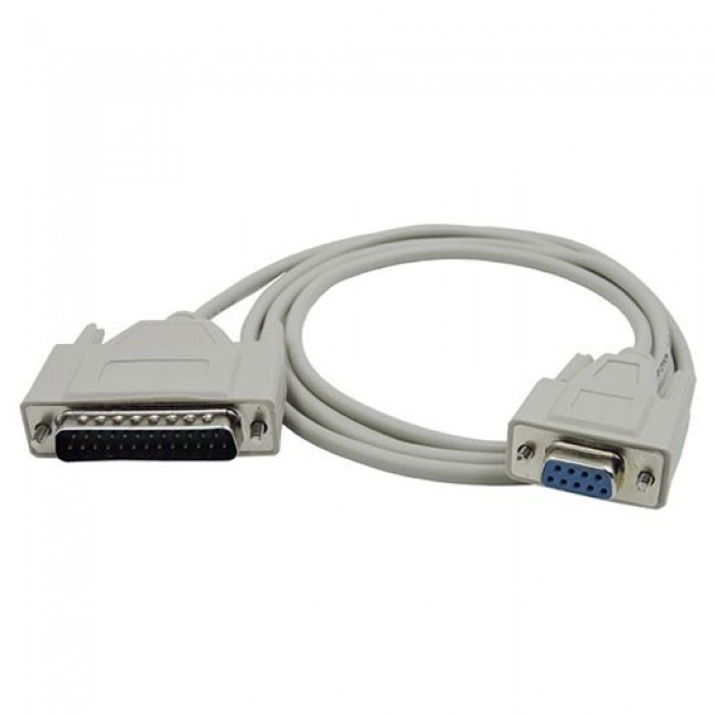 Rs232 DB9 to LPT DB25 pin çevirici kablo 3m Rs232 DB9 to LPT DB25 pin çevirici kablo 3m