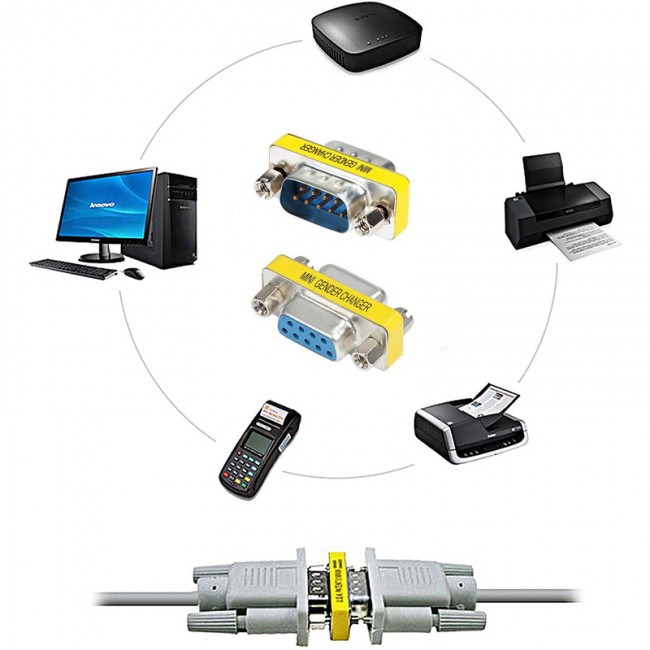 RS232 dişi erkek changer çevirici DB9 9 pin erkek dişi çevirici RS232 dişi erkek changer çevirici DB9 9 pin erkek dişi çevirici