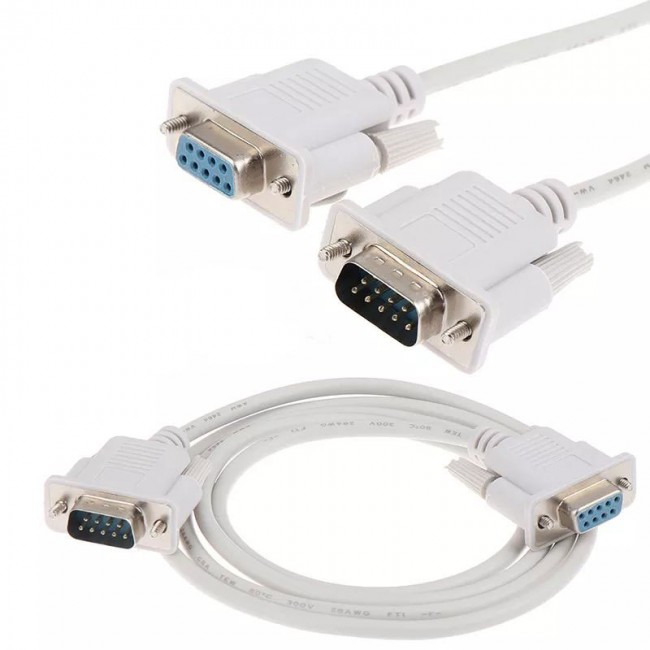 RS232 dişi erkek uzatma kablosu 9 pin D-E seri com kablo 2m RS232 dişi erkek uzatma kablosu 9 pin D-E seri com kablo 2m