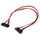 Sata data power uzatma kablosu 1m
