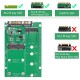 M.2 NGFF mSATA SSD Sabit Sürücüden SATA 3'e çevirici kart adaptör M.2 NGFF mSATA SSD Sabit Sürücüden SATA 3'e çevirici kart adaptör