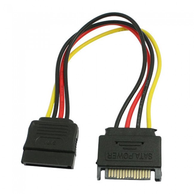 sata power kablo sata 15 pin dişi erkek power kablo