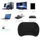 Smart Tv Box  Uyumlu Kablosuz pilli ışıklı Touchpadli Mini  Klavye