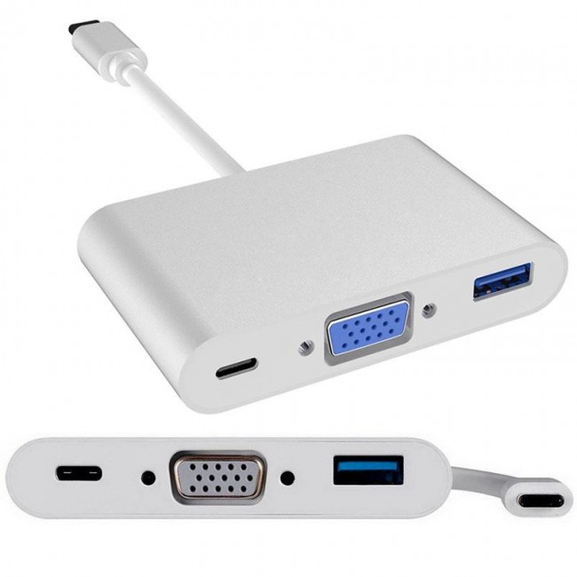 type c to 3 in1 vga+ usb 3.0+usb3.1 adapter type c to 3 in1 vga+ usb 3.0+usb3.1 adapter