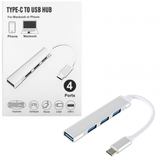 type c to usb 3.0 4 port hub type c 3.1 4 port usb çoklayıcı type c to usb 3.0 4 port hub type c 3.1 4 port usb çoklayıcı