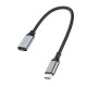 type c usb 3.1 dişi - erkek data uzatma kablosu 50cm