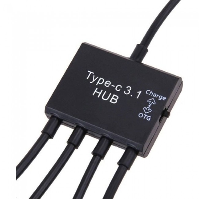 Type C USB 3.1 USB 4 In 1 Otg ve Şarj Kablosu Type C USB 2.0 Otg