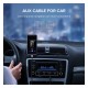 Type c usb c to Aux 3.5 mm erkek Jack type c aux kablo 1m siyah
