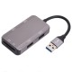 Usb3.0 4port usb çoklayıcı hub+sd-mikro sd kart okuyucu 6in1 Usb3.0 4port usb çoklayıcı hub+sd-mikro sd kart okuyucu 6in1