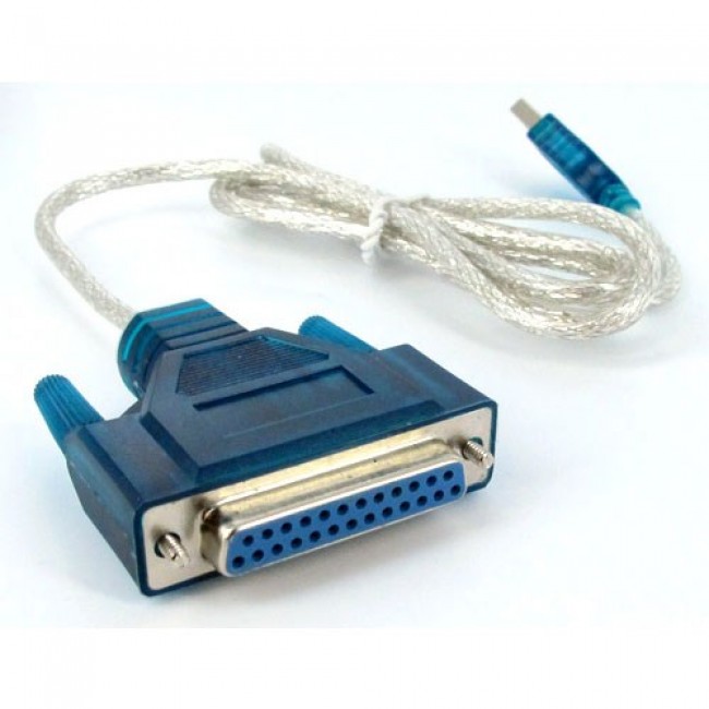 USB 2.0 to 25 Pin paralel LPT DB25 dişi Yazıcı kablosu USB 2.0 to 25 Pin paralel LPT DB25 dişi Yazıcı kablosu