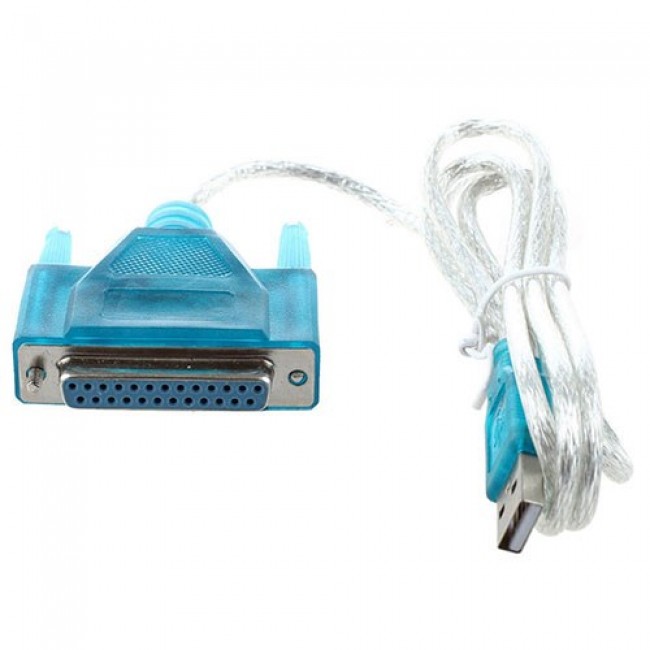 USB 2.0 to 25 Pin paralel LPT DB25 dişi Yazıcı kablosu USB 2.0 to 25 Pin paralel LPT DB25 dişi Yazıcı kablosu
