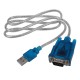 USB 2.0 to RS232 Seri com Port 9 Pin DB9 çevirici kablo