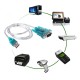 USB 2.0 to RS232 Seri com Port 9 Pin DB9 çevirici kablo