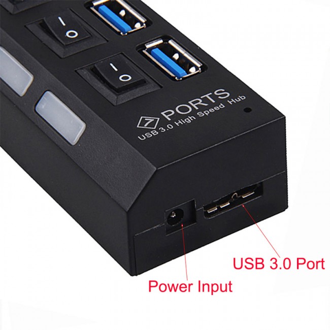 USB 3.0 4 port Hub 5Gbps çoklu USB 3.0 Splitter adaptör güç girişli USB 3.0 4 port Hub 5Gbps çoklu USB 3.0 Splitter adaptör güç girişli