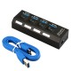 USB 3.0 4 port Hub 5Gbps çoklu USB 3.0 Splitter adaptör güç girişli USB 3.0 4 port Hub 5Gbps çoklu USB 3.0 Splitter adaptör güç girişli