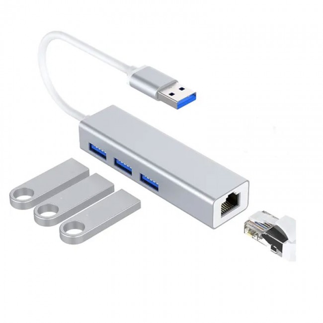 Usb 3.0 4 port usb hub çoklayıcı + rj45 gigabit ethernet lan portu KP-C101 Usb 3.0 4 port usb hub çoklayıcı + rj45 gigabit ethernet lan portu KP-C101