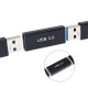 Usb 3.0 dişi dişi çevirici USB3.0 alümiyum ara birleştirici Usb 3.0 dişi dişi çevirici USB3.0 alümiyum ara birleştirici