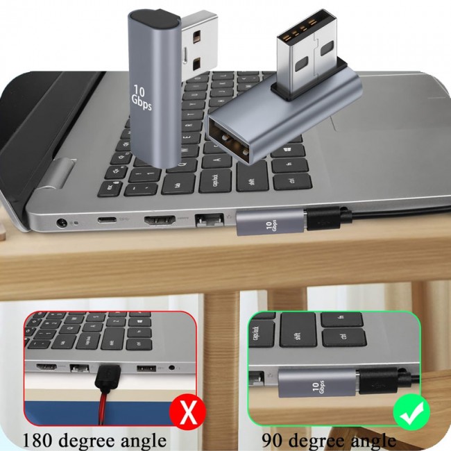 Usb 3.0 sağ açılı 90 derece dişi erkek usb 3.0 çevirici Usb 3.0 sağ açılı 90 derece dişi erkek usb 3.0 çevirici