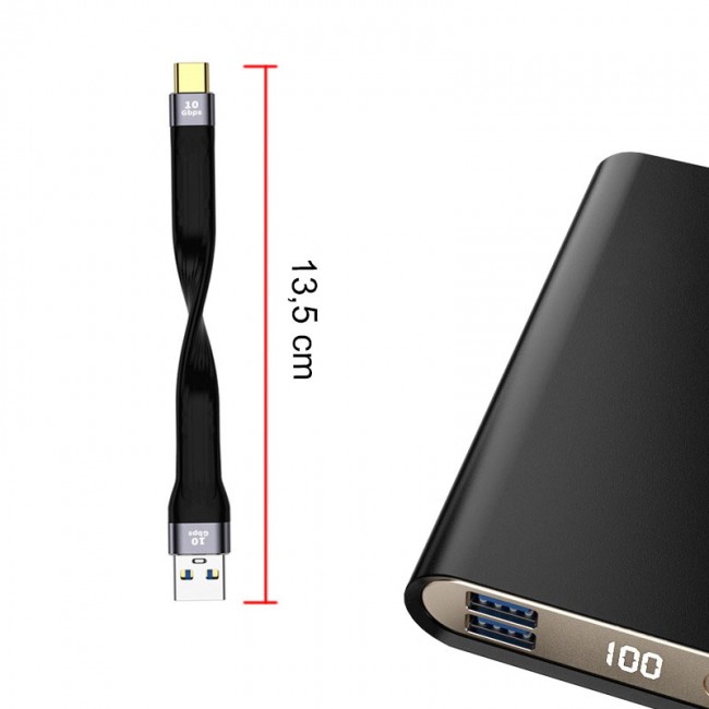 USB 3.0 type C USB 3.1 kablo hızlı şarj ve data kablosu 10Gbps