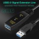 Usb 3.0 extension güçlendirilmiş uzatma kablosu 25m Usb 3.0 extension güçlendirilmiş uzatma kablosu 25m