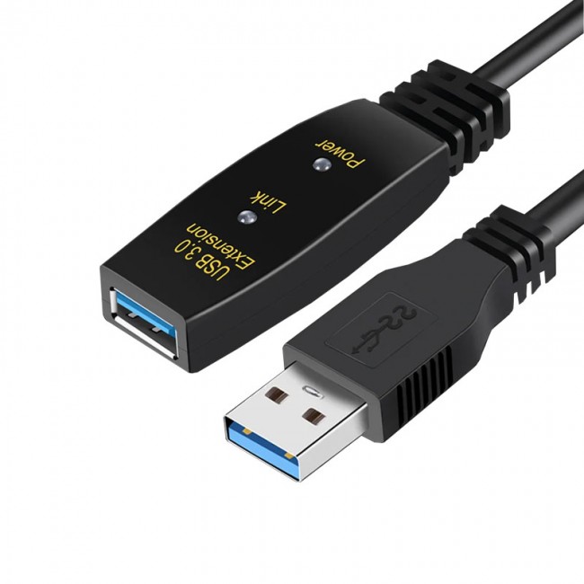 Usb 3.0 extension güçlendirilmiş uzatma kablosu 25m Usb 3.0 extension güçlendirilmiş uzatma kablosu 25m