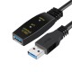 Usb 3.0 extension güçlendirilmiş uzatma kablosu 25m Usb 3.0 extension güçlendirilmiş uzatma kablosu 25m