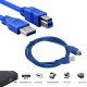 Usb 3.0 Yazıcı kablosu hdd dock için usb Kablosu 1m Usb 3.0 Yazıcı kablosu hdd dock için usb Kablosu 1m