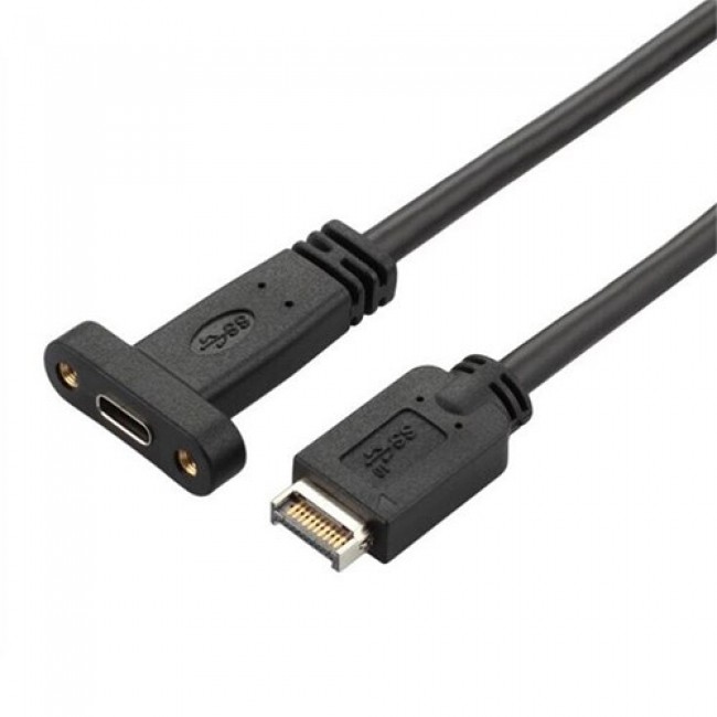 Usb 3.1 Gen 2 Type e erkek to type c dişi çevirici